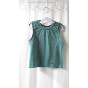 Dynamic NWOT Women's One Size Teal Halter‎ Top
